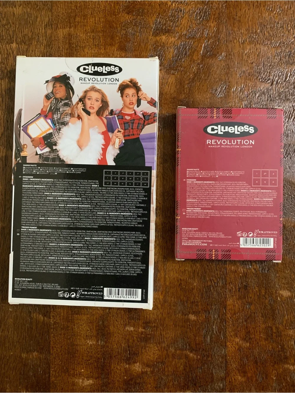 New Revolution Beauty x Clueless As If & Tai 2pc Eyeshadow Palette Set